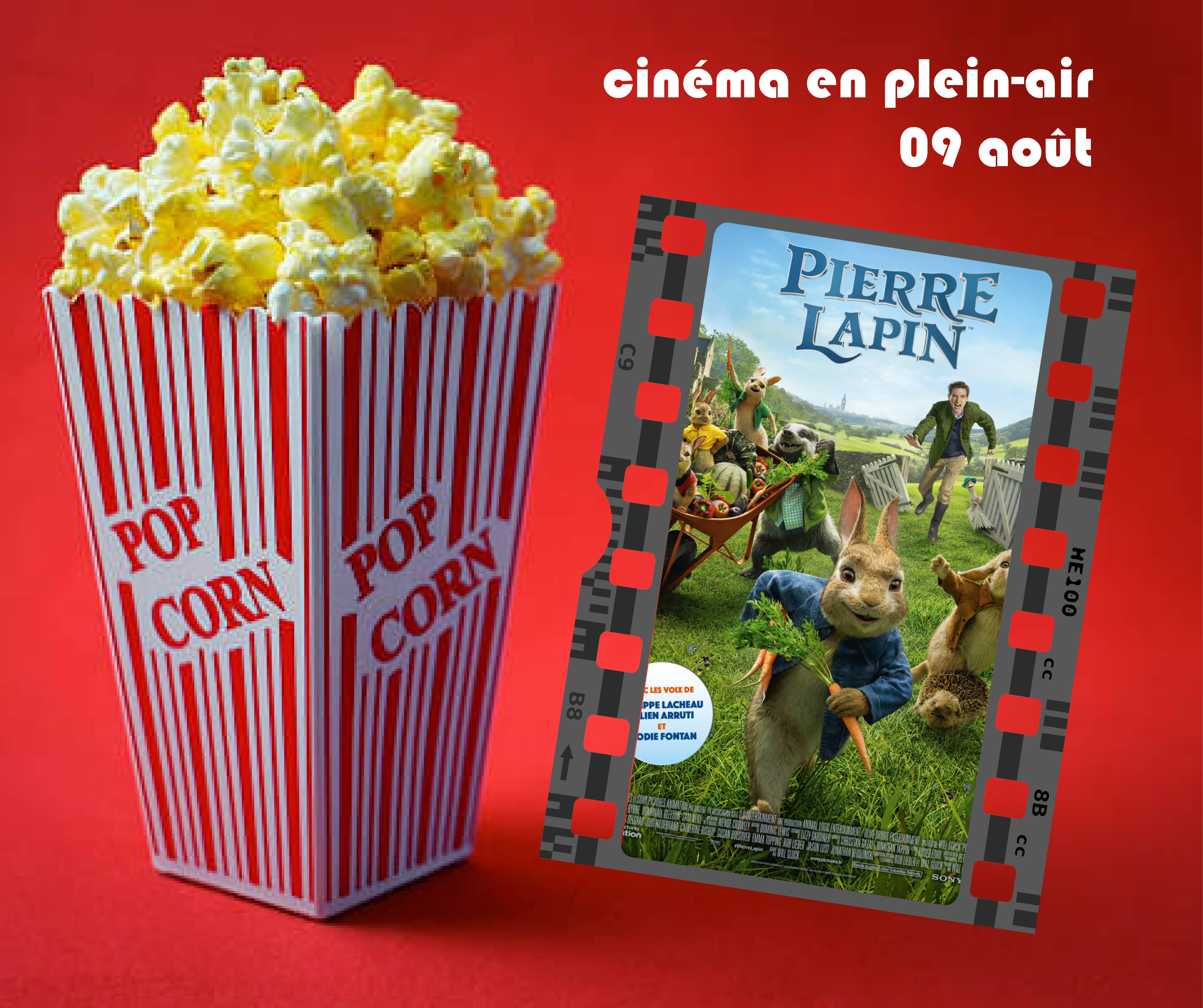 Cinéma gratuit en plein-air au Parc Pierre-Mondat