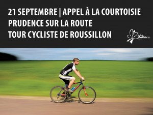 Tour de cycliste Roussillon